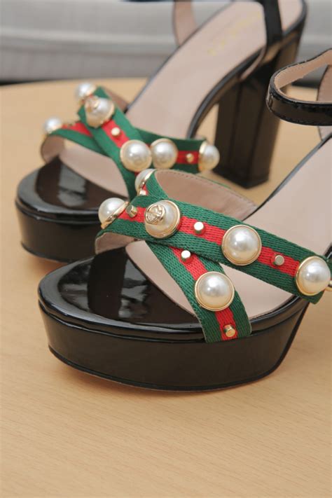 gucci buckle heels replica